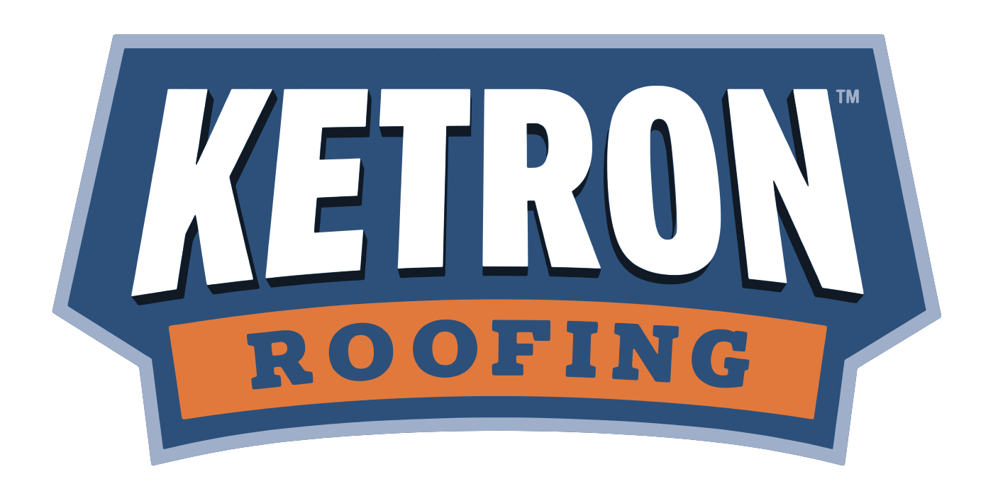 Ketron Roofing badge vector render